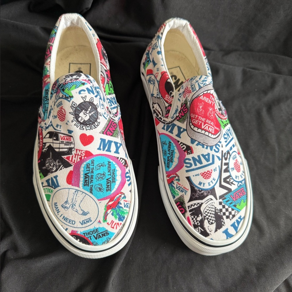 Vans Love My Vans Slip-On Shoes - Multicolor